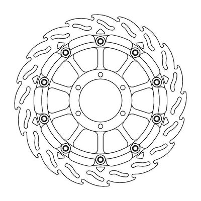 BRAKE DISC FLAME RACING FT R