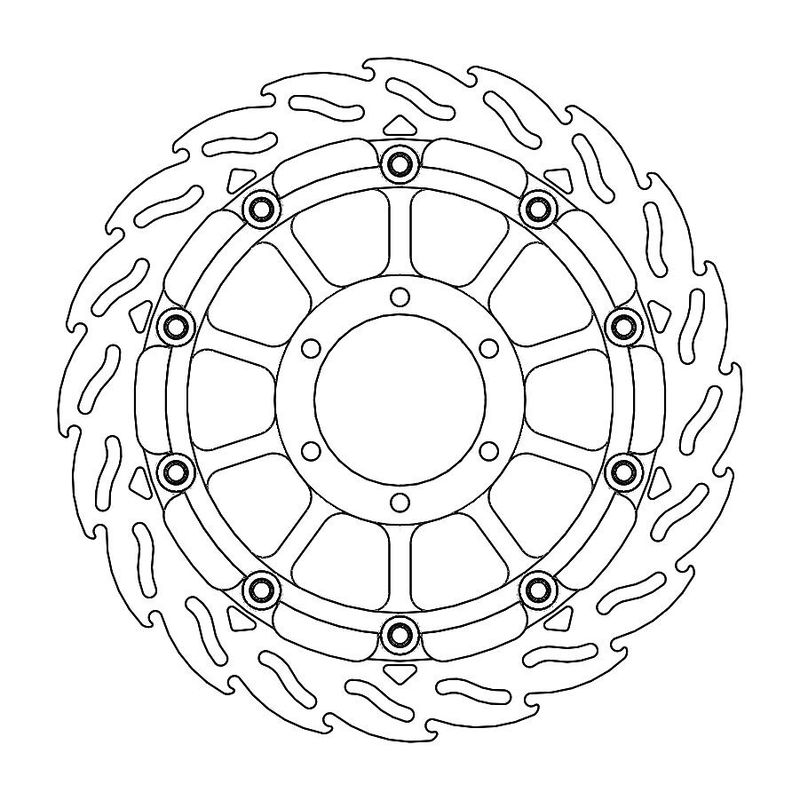 BRAKE DISC FLAME RACING FT R