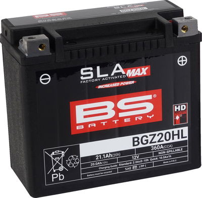 BATTERY BS BGZ20HL SLA MAX