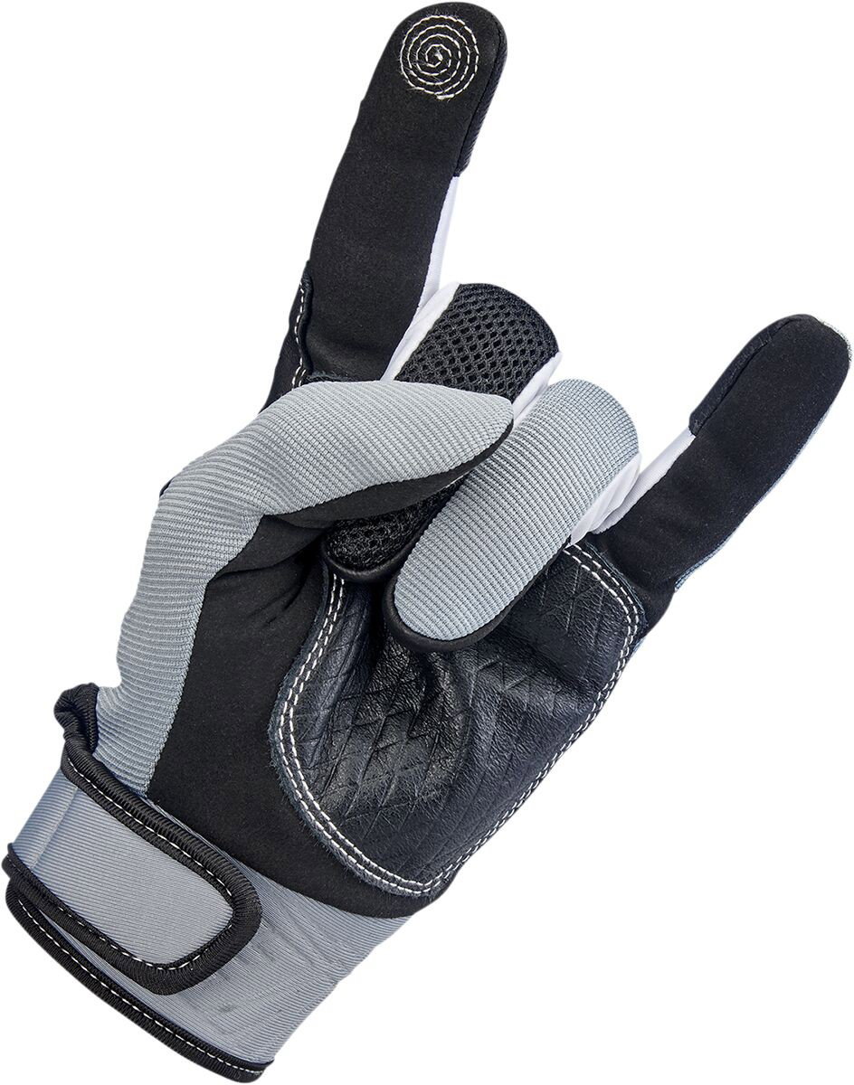GLOVES BAJA GRY/BLK LG