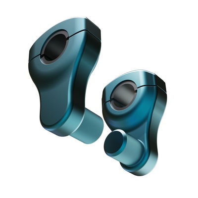STEERING BAR RISER TURQ