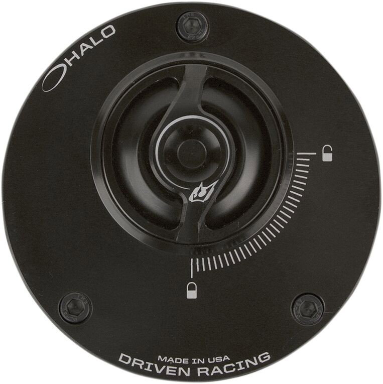 CAP FUEL HALO BLACK