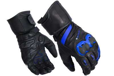Sweep Carbon sporthandske, svart/vit/blå, 13/3XL