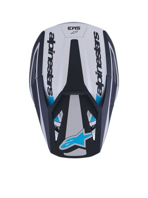 HELMET SM3 HEAT SILV/BL/BLK XS