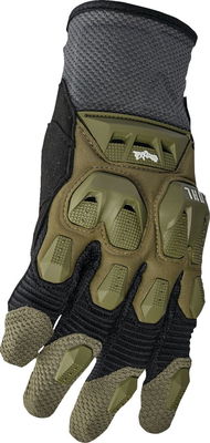 GLOVE TERRAIN ARMY/CHARCOAL MD