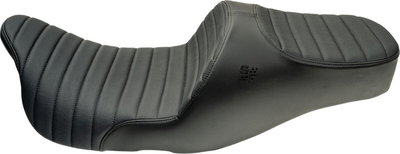 SEAT CHARIOT BLK CLSC STITCH V