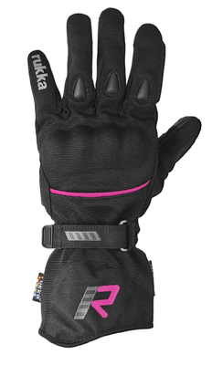 RUKKA Handske GTX VIRVE 2.0 DAM Svart/Rosa 8