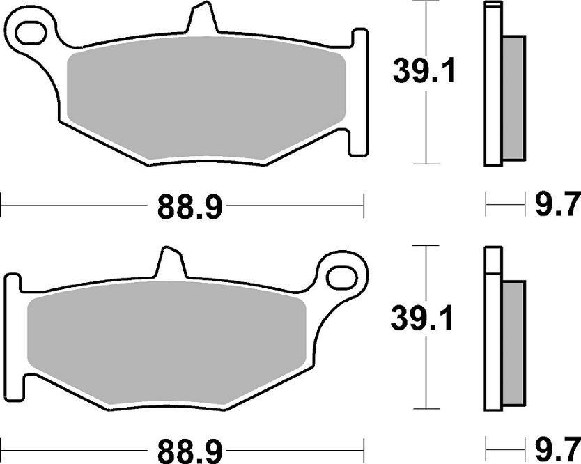 BRAKE PAD CAR RACE R