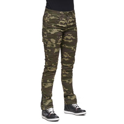 Sweep Trixie dam mc jeans, camo, W38 L32