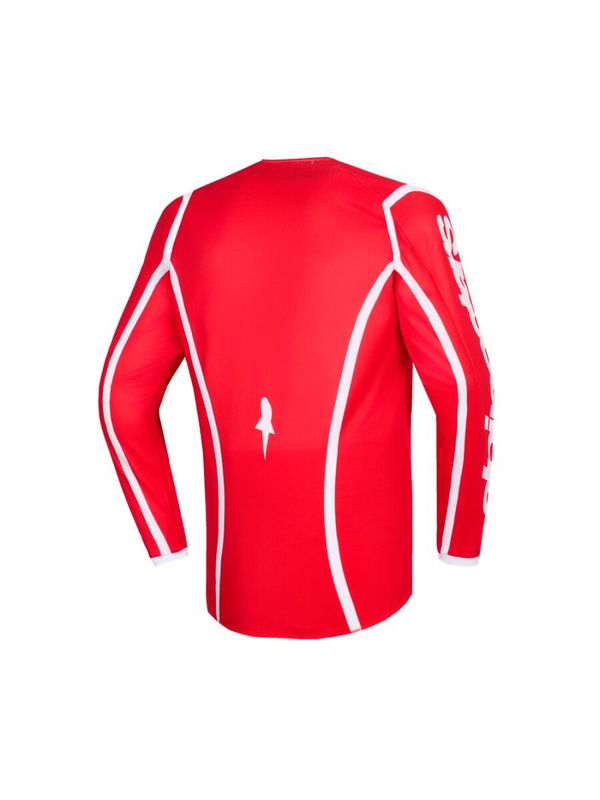 JERSEY YTH FLUID APEX RED/WHIT