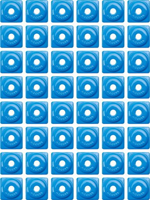 BACKER SQ ALM BLUE 48PK