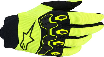 GLOVES FULL BORE V2 YEL/BLACK