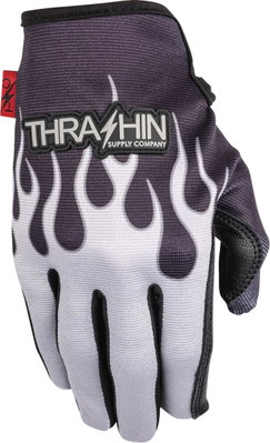 GLOVE FLAME STEALTH LEATHER PA