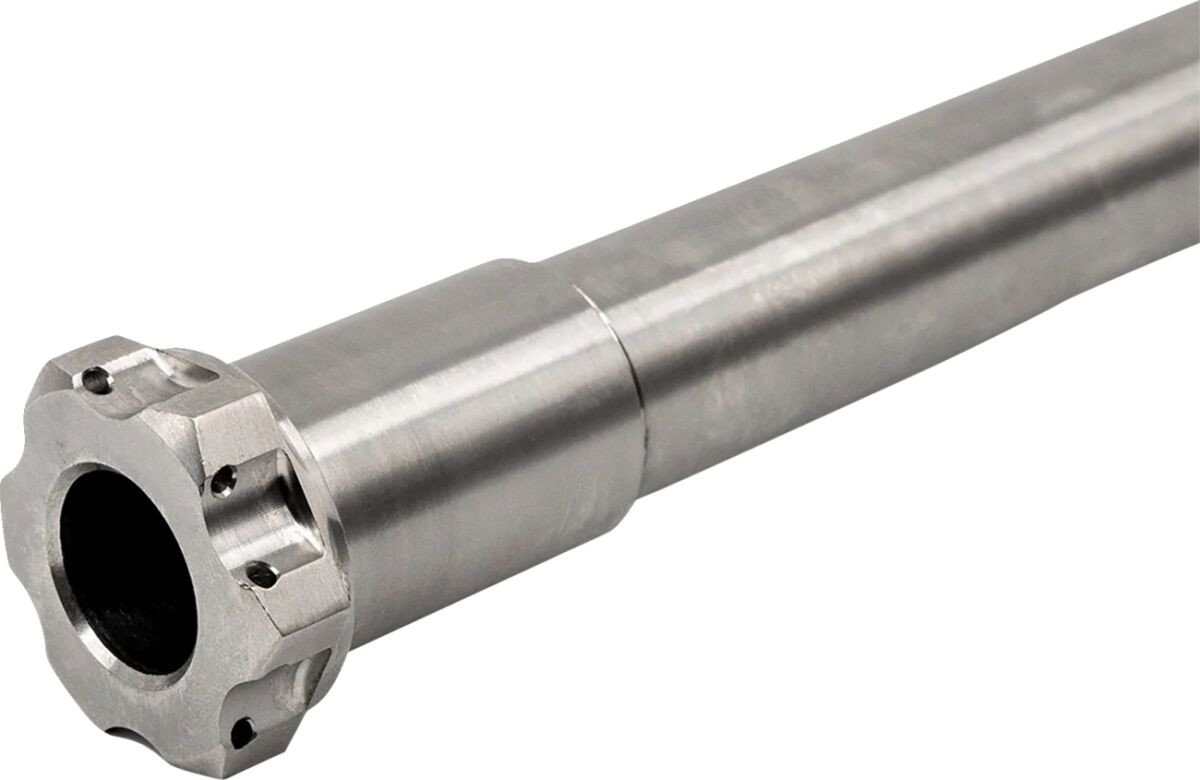 AXLE KIT FRONT TITANIUM M8