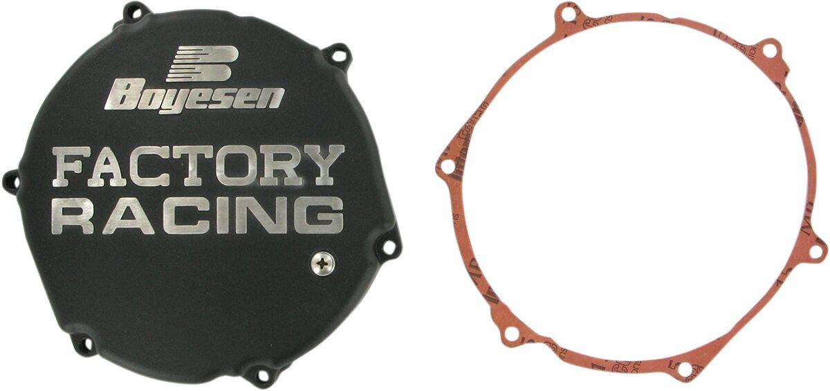 CLUTCH COVER KX250 BLK