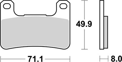 BRAKE PAD SINT RACE