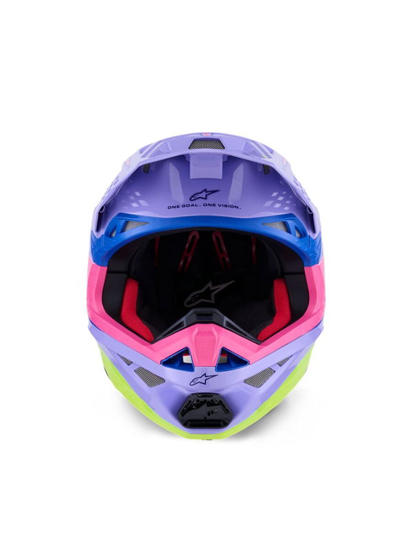 HELMET SM10 JETT PURPLE/PINK L