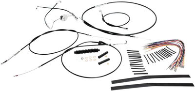 CONTROL CABLE KIT XR BLK