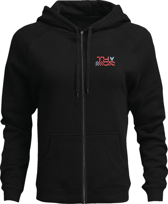 ZIP UP VANTAGE BK LG