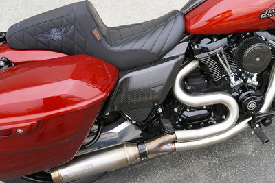 SIDE COVER CARBON FIBER 09-23