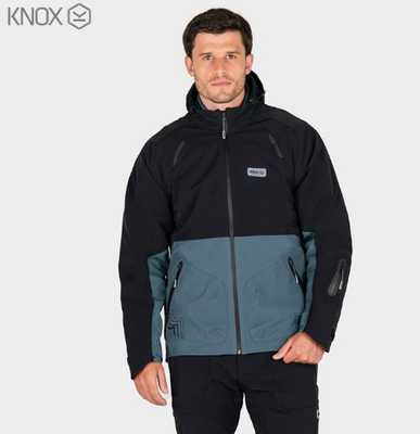 JACKA KNOX MODRA WATERPROOF HERR SVART/BLÅ 3XL