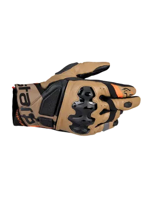 Alpinestars Handskar Belize v3 Drystar Svart/Brun/Sand XL
