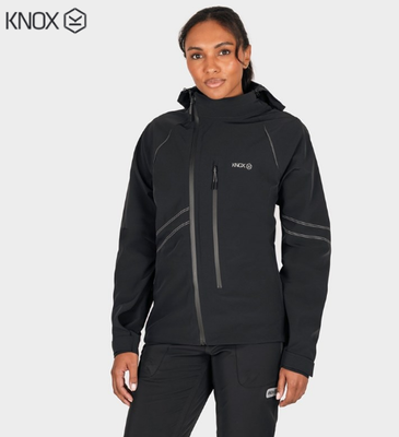 JACKA KNOX IMPASS WATERPROOF DAM Svart XS