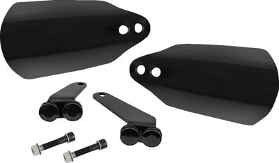 HAND GUARDS 24+ FLHX BLK