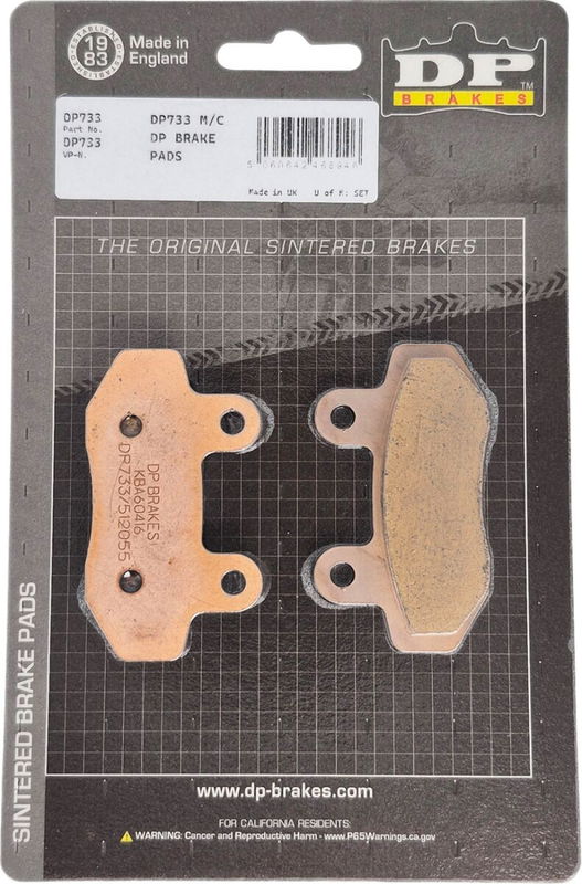 BRAKE PAD SINTERED SURRON DP73
