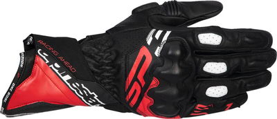 GLOVE SP-3 BLK/BRT RD/WHT L