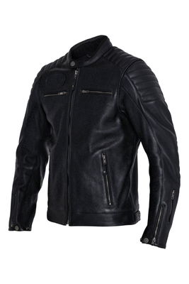 JACKET DEXTER LEATHER BLACK 3X