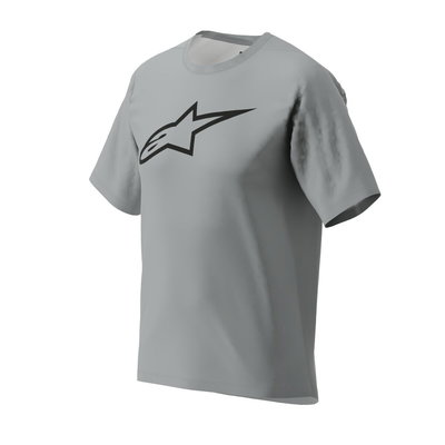 JERSEY SS A-DURA RIDE GRAY M