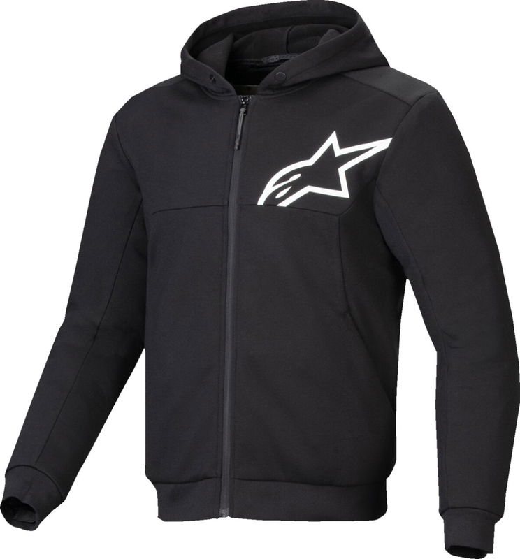 JACKET/HOODIE CHROME V2 BLK/WH