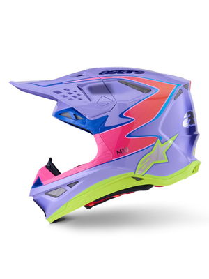 HELMET SM10 JETT PURPLE/PINK S