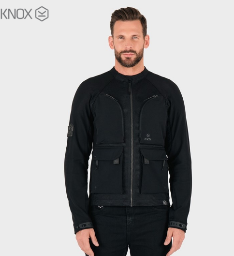 SKYDDSTRÖJA KNOX TOR HERR Svart 4XL