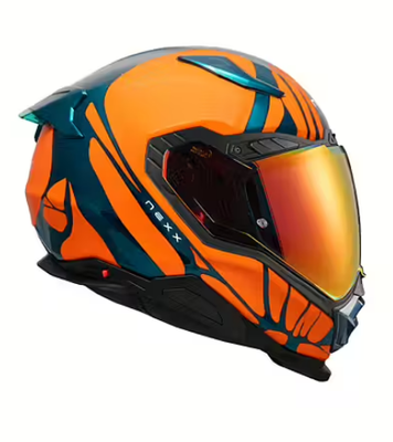 X.WST3 B-SIDE BLÅ/ORANGE (KTM) M