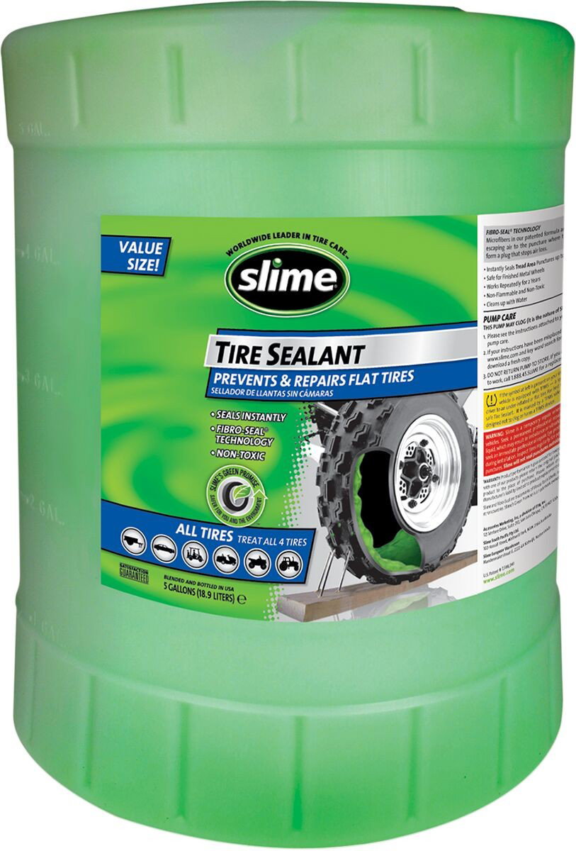 SLIME TUBE SEALANT 5 GAL.