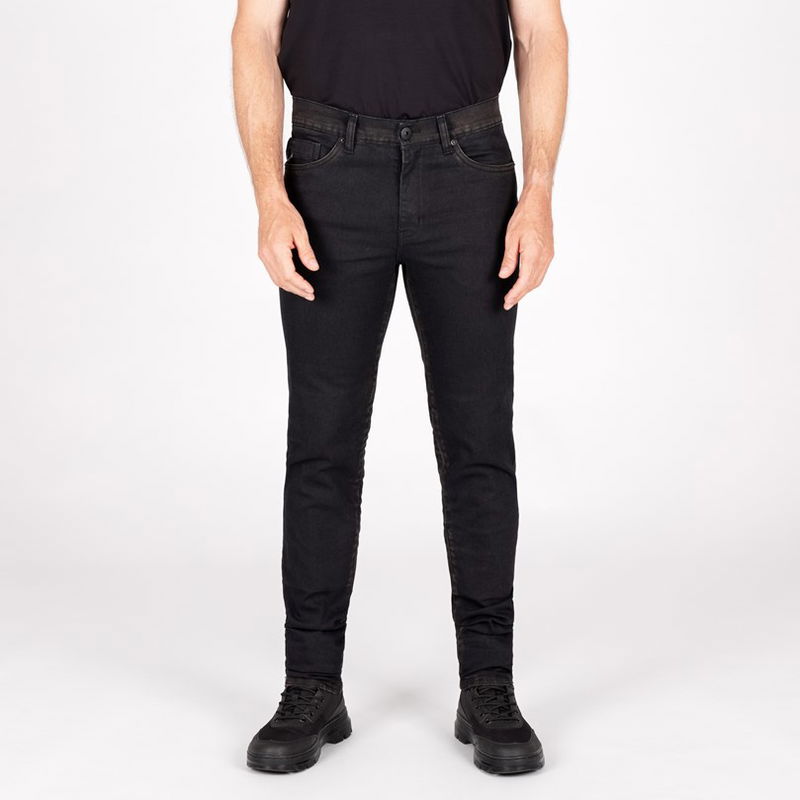 JEANS KNOX COLTON SLIM HERR SVART KORT S