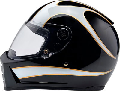 HELMET LANESPLTR BK/WT MD