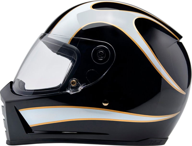 HELMET LANESPLTR BK/WT MD