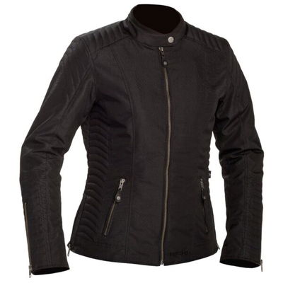 LAUSANNE TEXTILE JACKET WP DAM SVART 4XL