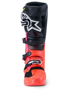 BOOT TECH 7 BLK/RD FLUO/PINK 6