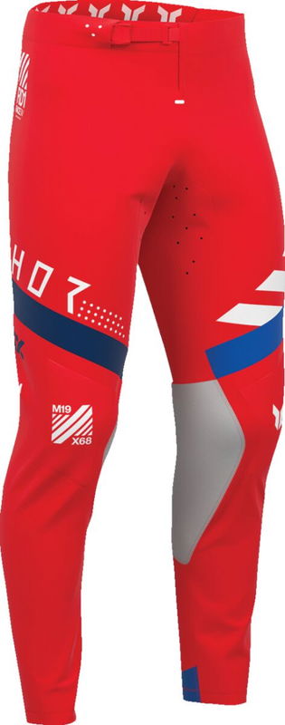 PANT SPORTMODE SYNTH RED 32
