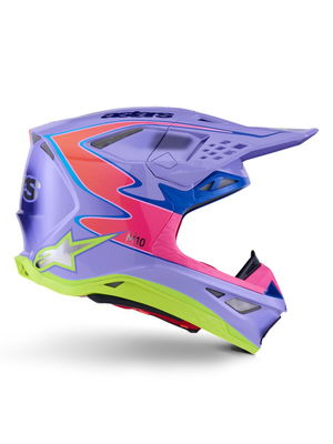 HELMET SM10 JETT PURPLE/PINK L