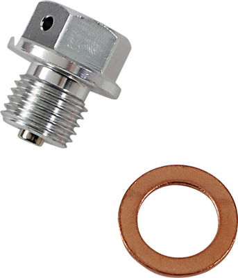 DRAIN PLUG MAGNETIC SLVR