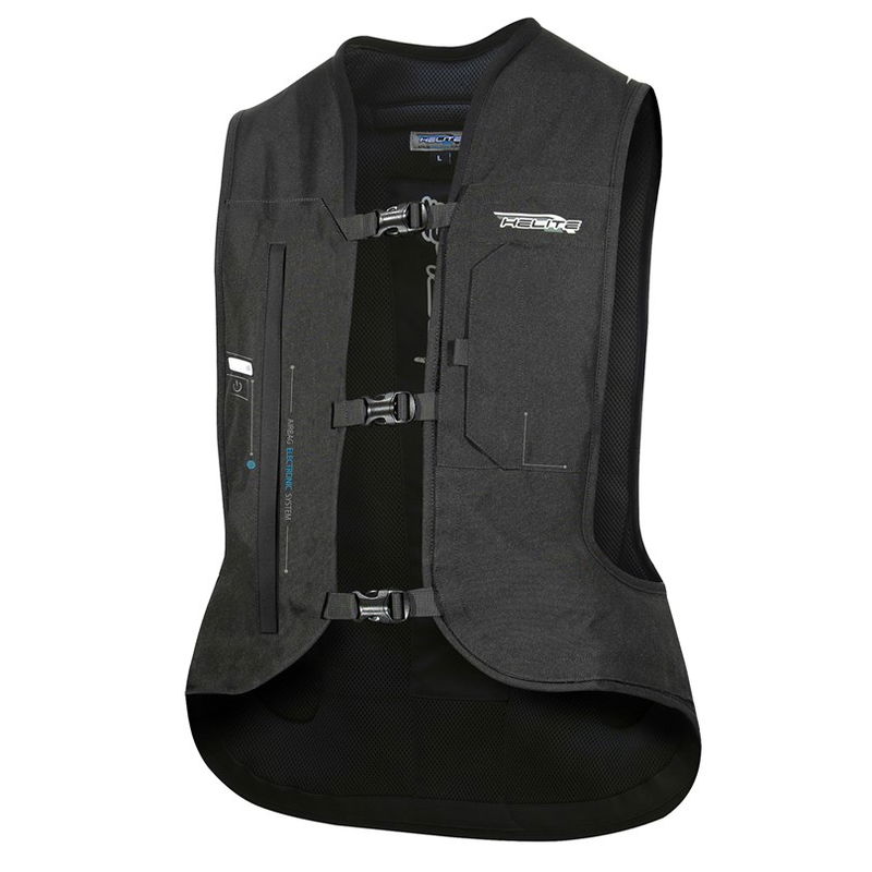 AIRBAGVÄST HELITE E-TURTLE SVART LÅNG XL