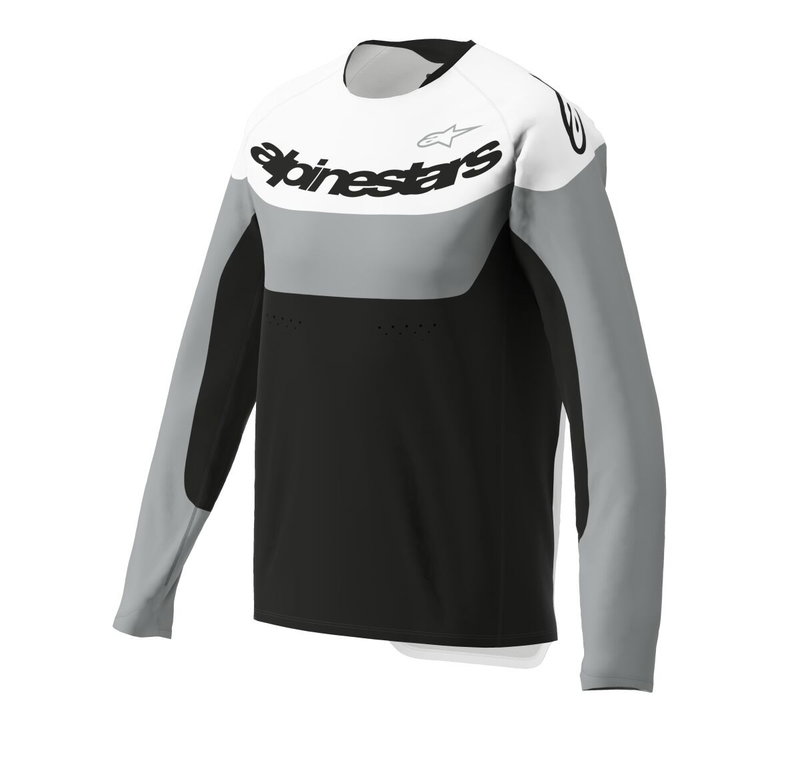 JERSEY LS A-DURA RACE BLACK 2X