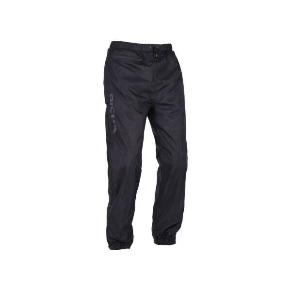 SIDE-ZIP RAIN TROUSERS SVART XL