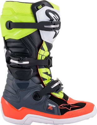 BOOT TECH7S GY/RD/YL 8