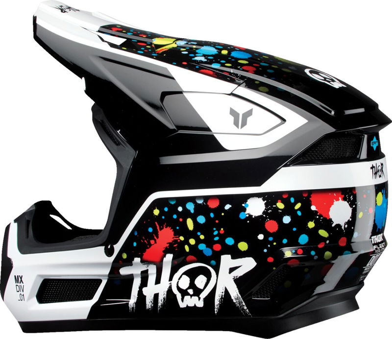 HELMET FLEET YOUTH SPLAT BLK L